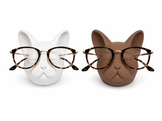 Soporte gafas con forma de perro bulldog francés