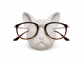 Soporte gafas con forma de perro bulldog francés