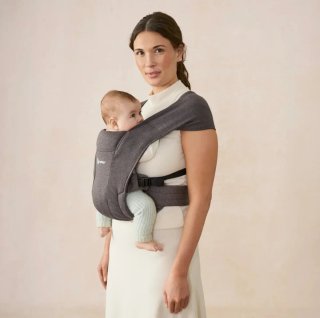 Mochila Portabebés Ergobaby Embrace negra