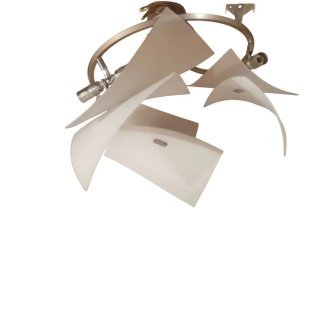 Lampadario moderno vetro soffiato design moderno