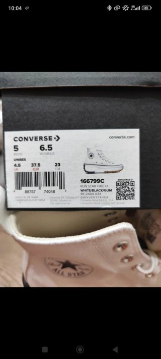 Converse Run Star Hike Mujer