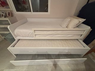Cama nido tres colchones correderos