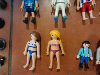 Lote 43 figuras Playmobil variadas