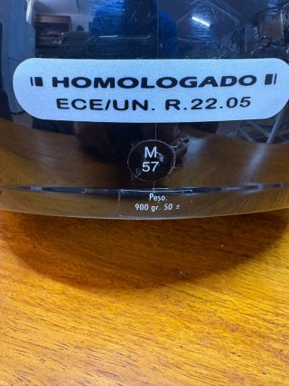 Casco de moto con visera
