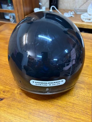 Casco de moto con visera