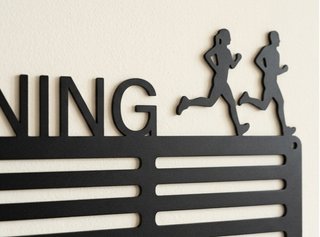 Medallero de Pared "Running" - Acero Premium