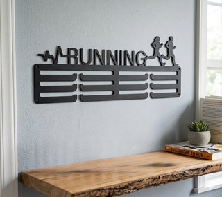 Medallero de Pared "Running" - Acero Premium