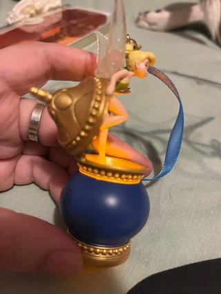 Adorno navidad Campanilla con bote de tinta Disney