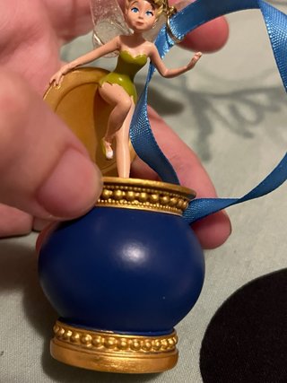 Adorno navidad Campanilla con bote de tinta Disney