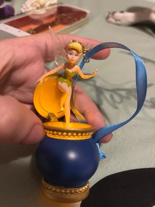 Adorno navidad Campanilla con bote de tinta Disney