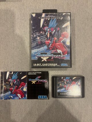 Burning Force Mega Drive Sega PAL España