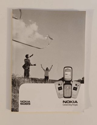 Móvil Nokia 6085 Plata. Operativo como teléfono.