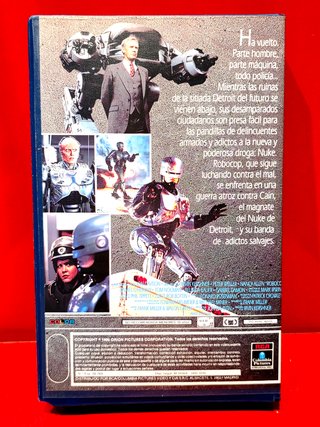 Robocop 2 VHS (1990) Ciencia Ficción