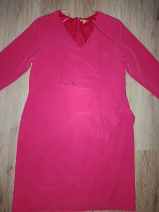 Vestido cóctel rojo
