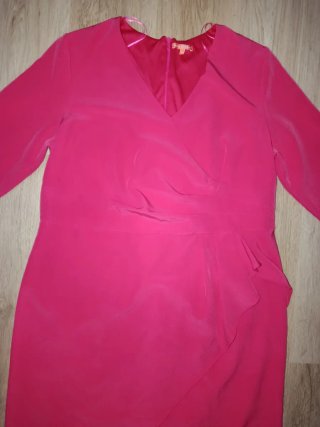 Vestido cóctel rojo