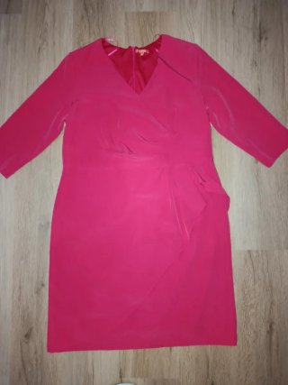 Vestido cóctel rojo