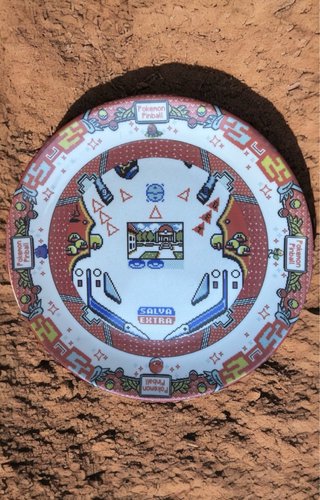 Pokemon Pinball Plato Porcelana Vitrificada