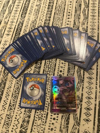 Cartas Pokémon Mewtwo GX y más
