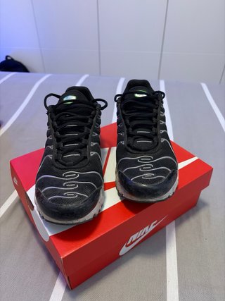 Nike Air Max Plus GS Negro/Verde Talla 36.5