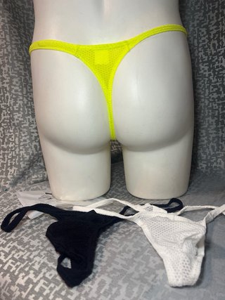Calzoncillos tipo Tanga, talla unica  Lote de 3