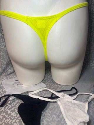 Calzoncillos tipo Tanga, talla unica  Lote de 3