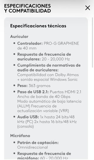 Auriculares Logitech A50 X McLaren Racing Ed.