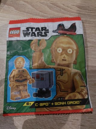 Lego Star Wars C-3PO + Gonk Droid