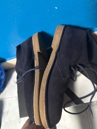 Botas niño vestir azul