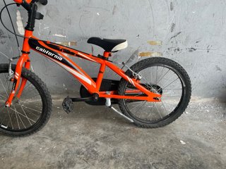 Bicicleta infantil California 18 pulgadas