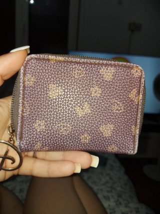 Monedero Minnie Mouse marron