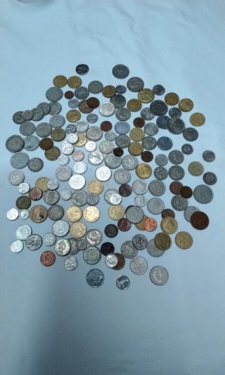 Lote monedas de diferentes países