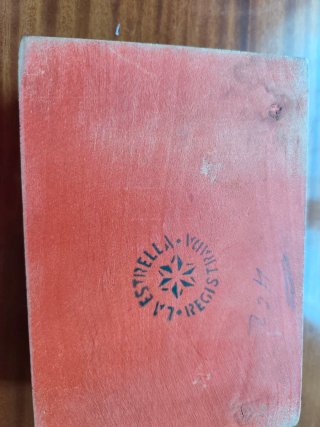 Caja de madera de Blancanieves
