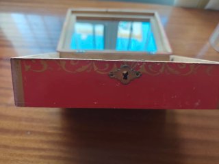 Caja de madera de Blancanieves