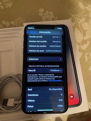 iPhone X Negro