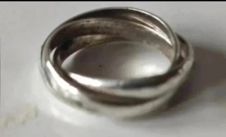 Anillos Plata y Azul