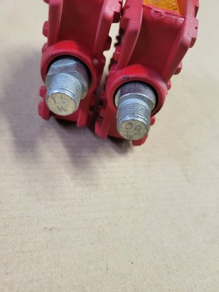 Pedales BH Rojos NOS