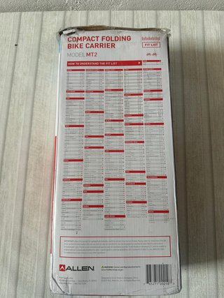 Portabicicletas Allen 2-Bike Compacto