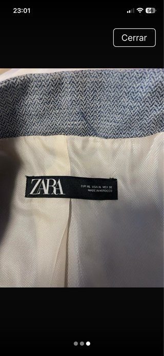 Americana Zara azul