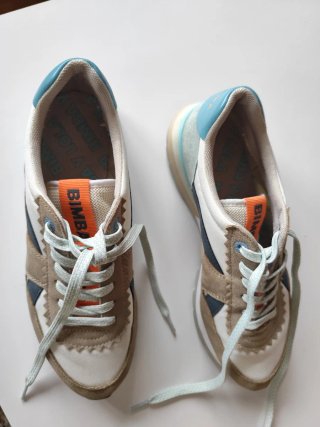 Zapatillas Bimba y Lola Beige/Blanco
