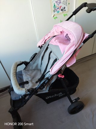 Silla de paseo Asalvo Baby Rosa