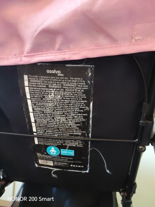 Silla de paseo Asalvo Baby Rosa