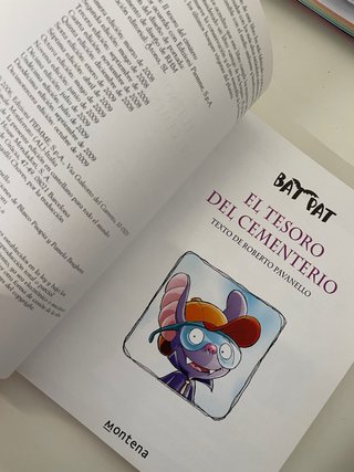Lote 4 libros de Bat pat