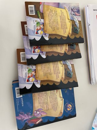Lote 4 libros de Bat pat