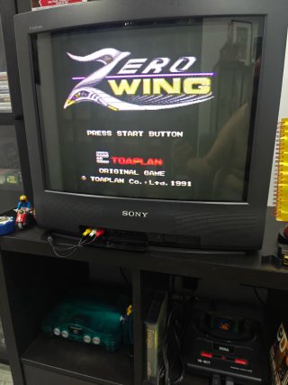 Zero Wing Mega Drive Sega