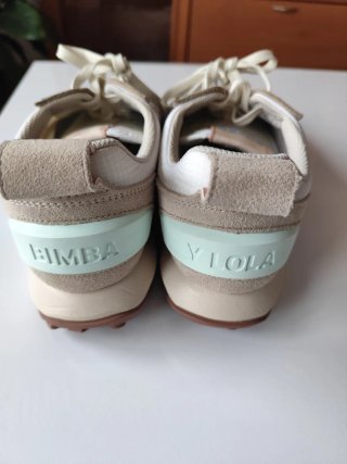 Zapatillas Bimba y Lola Beige/Blanco
