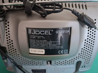 TV Televisão CRT portátil, Jocel GT 2013 A