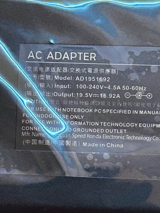 Caricatore Dell Alienware 330W GaN - 19.5V 16.9A