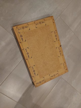 Cuadro náutico de nudos marineros (Madera/cristal)