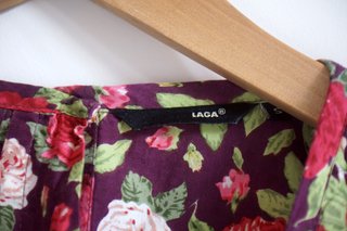 Vestido LAGA floral talla S