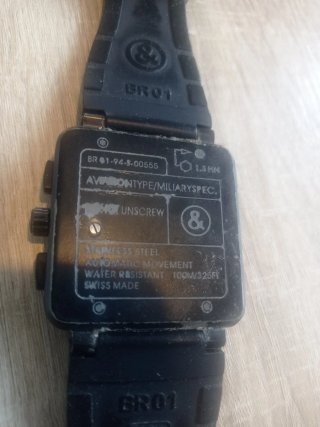 Reloj Bell & Ross Hombre Negro